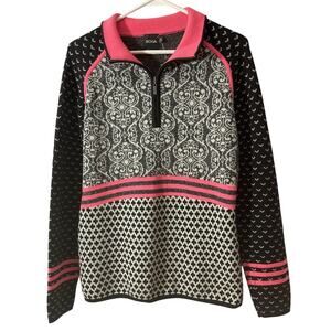 BOGA Size Medium Merino Wool Blend Sweater
